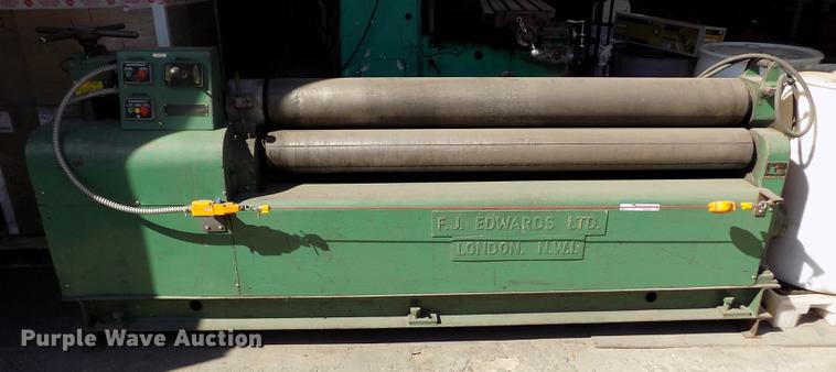 image for item FG9256 FJ Edwards plate roller
