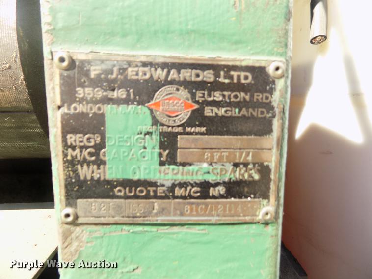 image for item FG9256 FJ Edwards plate roller