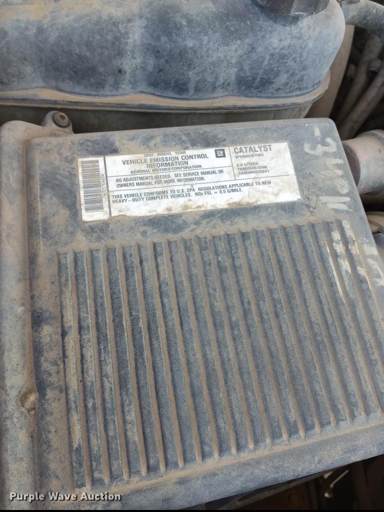 image for item FG9314 2007 Chevrolet Silverado 2500HD pickup truck