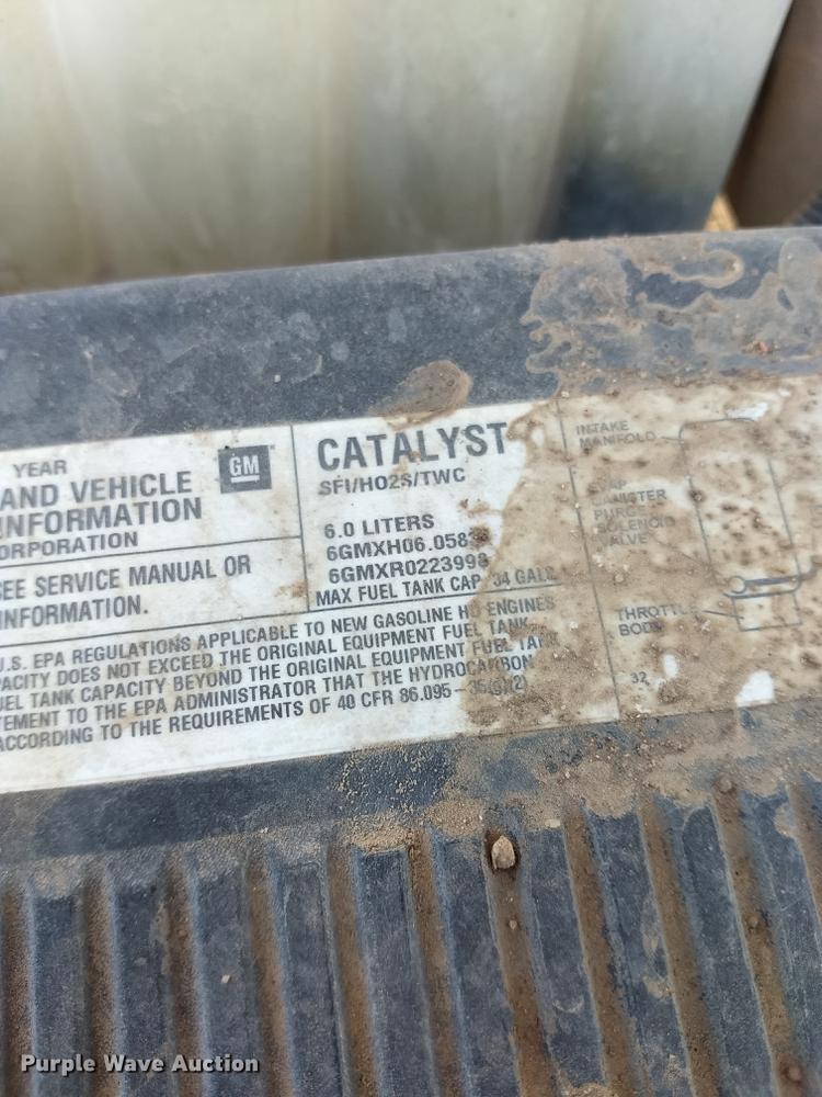 image for item FG9317 2006 Chevrolet Silverado 2500HD Ext. Cab pickup truck