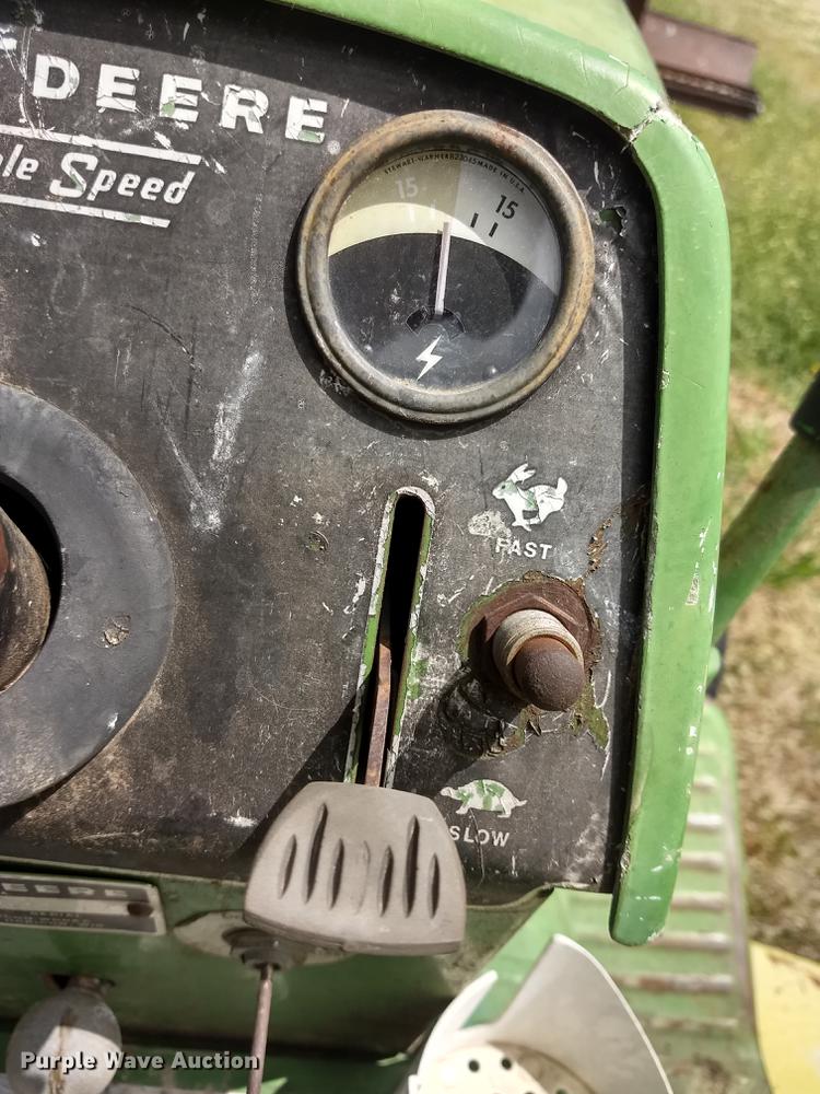 image for item FG9321 John Deere 112 lawn mower