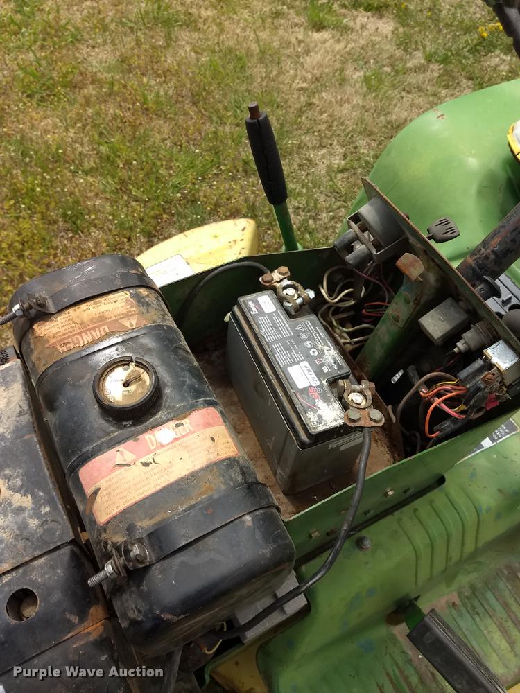 image for item FG9321 John Deere 112 lawn mower