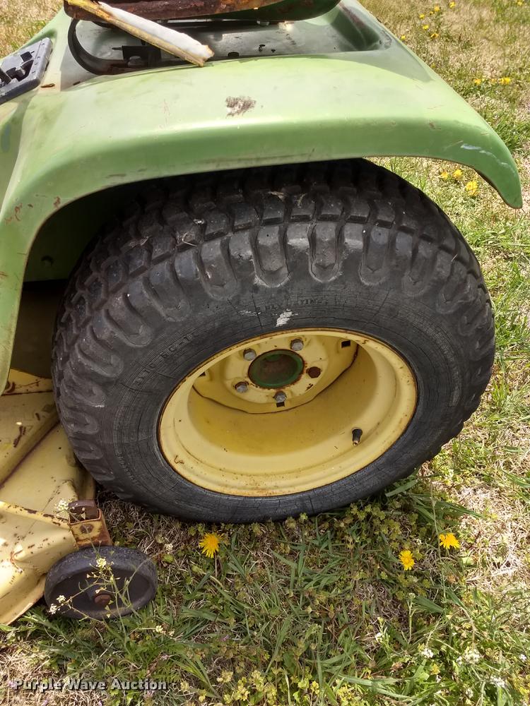 image for item FG9321 John Deere 112 lawn mower