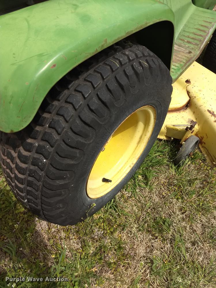 image for item FG9321 John Deere 112 lawn mower