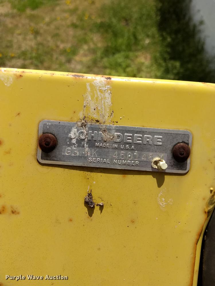 image for item FG9321 John Deere 112 lawn mower