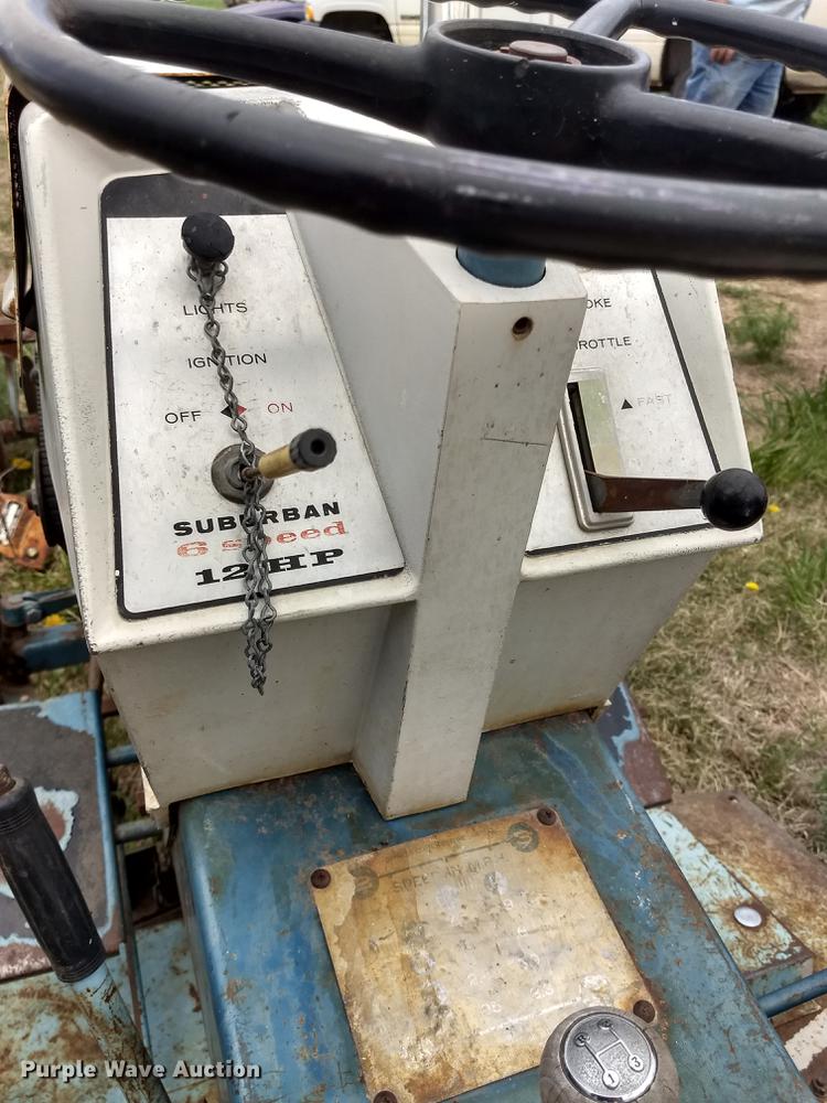 image for item FG9322 Sears Suburban garden tractor