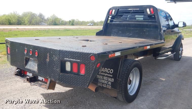image for item FH9256 2012 Dodge Ram 5500 Crew Cab flatbed truck
