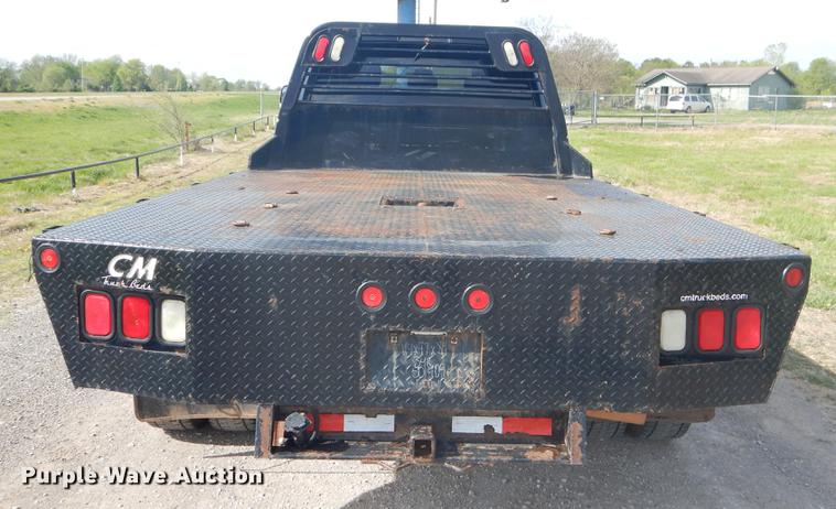 image for item FH9256 2012 Dodge Ram 5500 Crew Cab flatbed truck