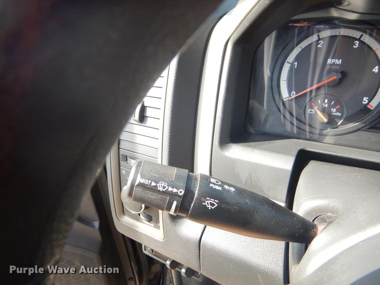 image for item FH9256 2012 Dodge Ram 5500 Crew Cab flatbed truck