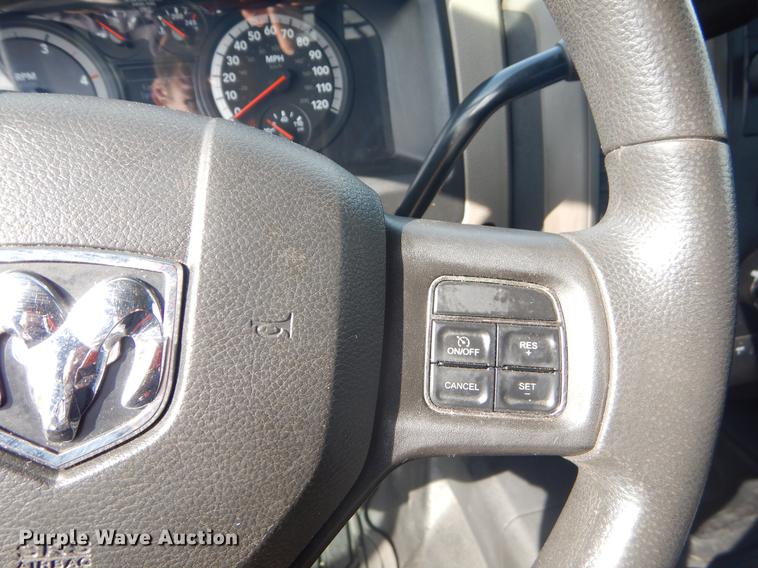 image for item FH9256 2012 Dodge Ram 5500 Crew Cab flatbed truck