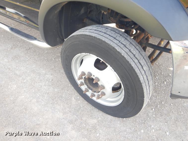 image for item FH9256 2012 Dodge Ram 5500 Crew Cab flatbed truck