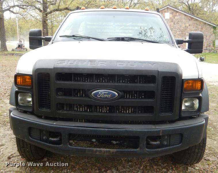 image for item FH9301 2008 Ford F550 Super Duty XL flatbed truck