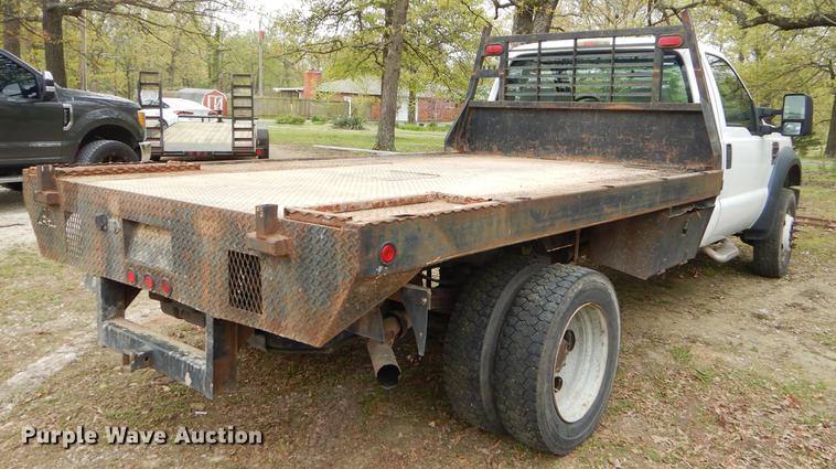 image for item FH9301 2008 Ford F550 Super Duty XL flatbed truck