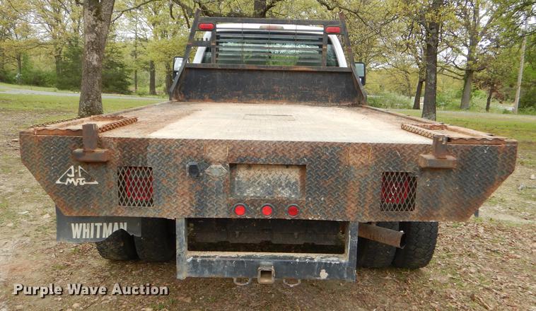 image for item FH9301 2008 Ford F550 Super Duty XL flatbed truck