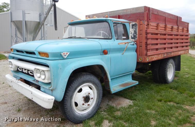 image for item FH9303 1963 GMC grain truck
