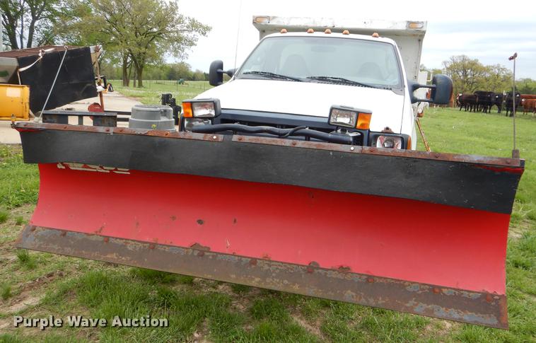 image for item FH9304 2007 Ford F350 Super Duty XL dump bed pickup truck