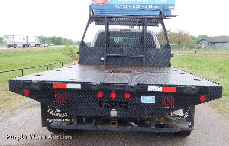 image for item FH9309 2012 Ford F550 Super Duty SuperCab flatbed truck