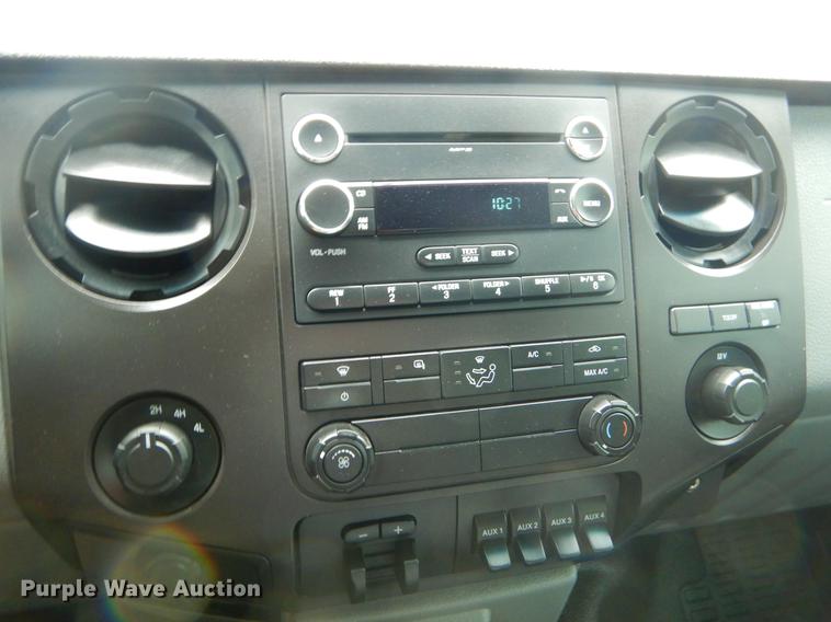 image for item FH9309 2012 Ford F550 Super Duty SuperCab flatbed truck