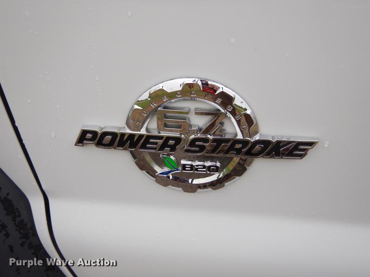 image for item FH9309 2012 Ford F550 Super Duty SuperCab flatbed truck