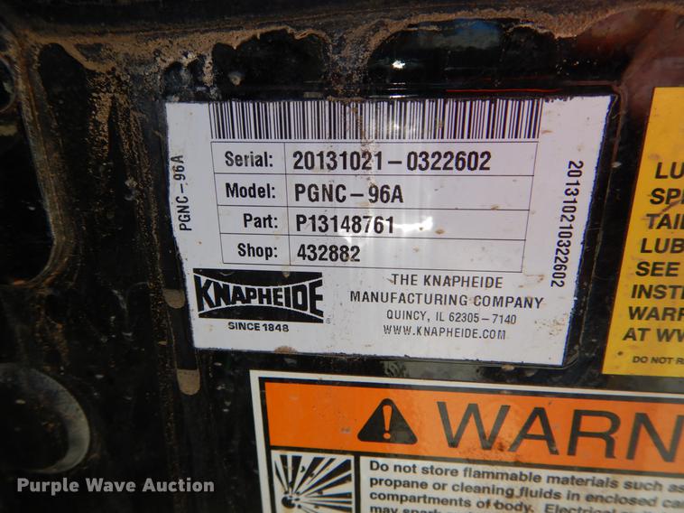 image for item FI9583 Knapheide PGNC-96A flatbed