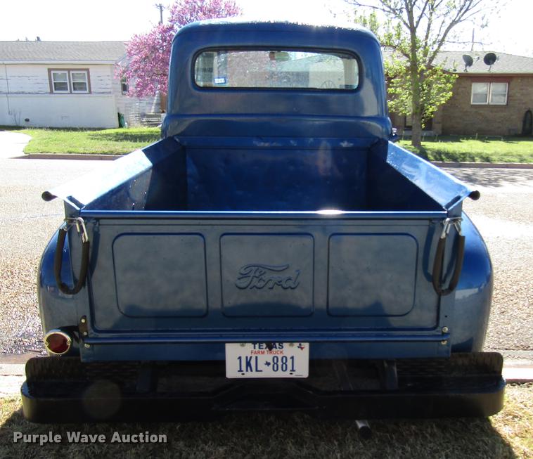 image for item FJ9670 1952 Ford F1 pickup truck