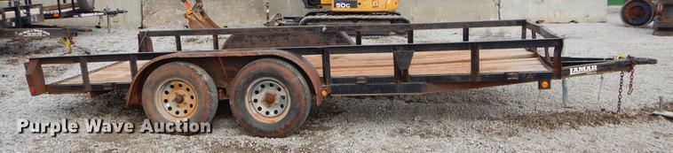 image for item FQ9578 2014 Lamar utility trailer
