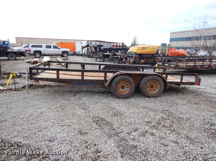 image for item FQ9578 2014 Lamar utility trailer