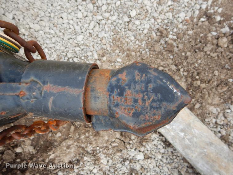 image for item FQ9578 2014 Lamar utility trailer