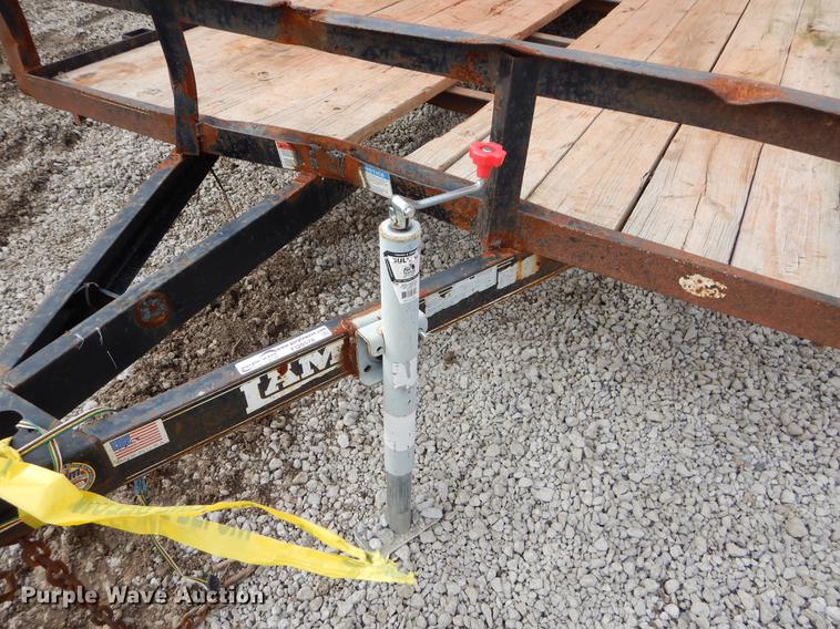 image for item FQ9578 2014 Lamar utility trailer