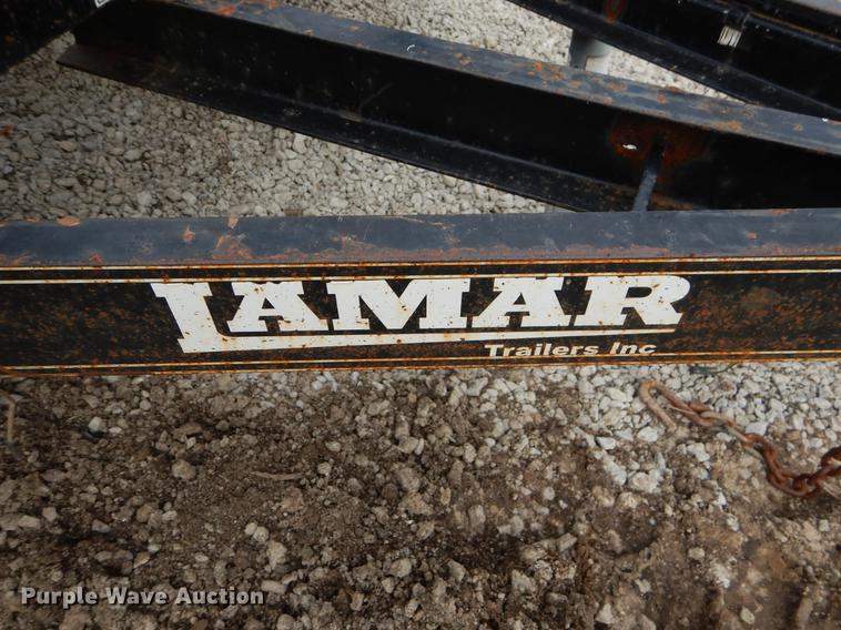 image for item FQ9578 2014 Lamar utility trailer