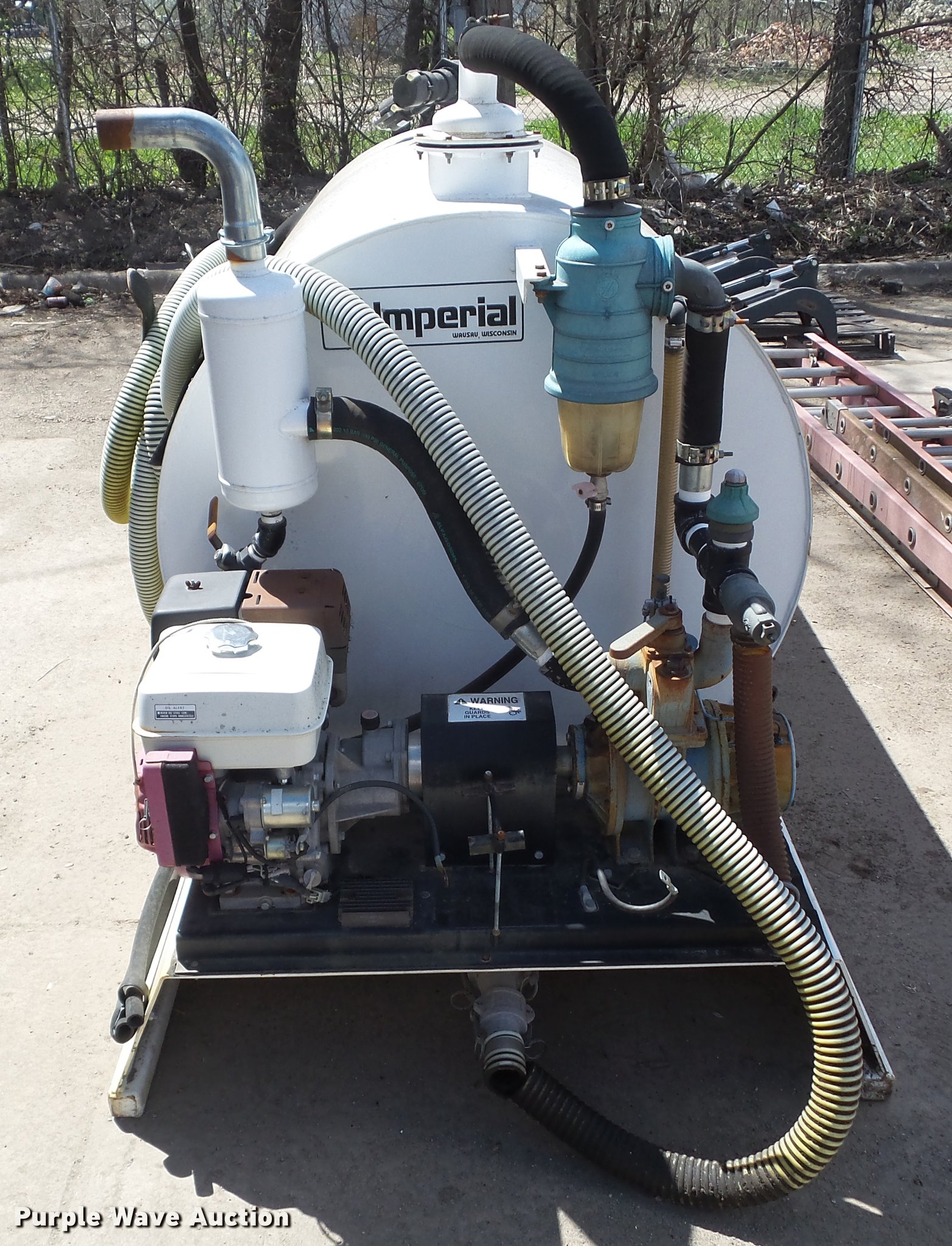 Imperial 3450 liquid waste vacuum pump in Des Moines, IA Item DF0753