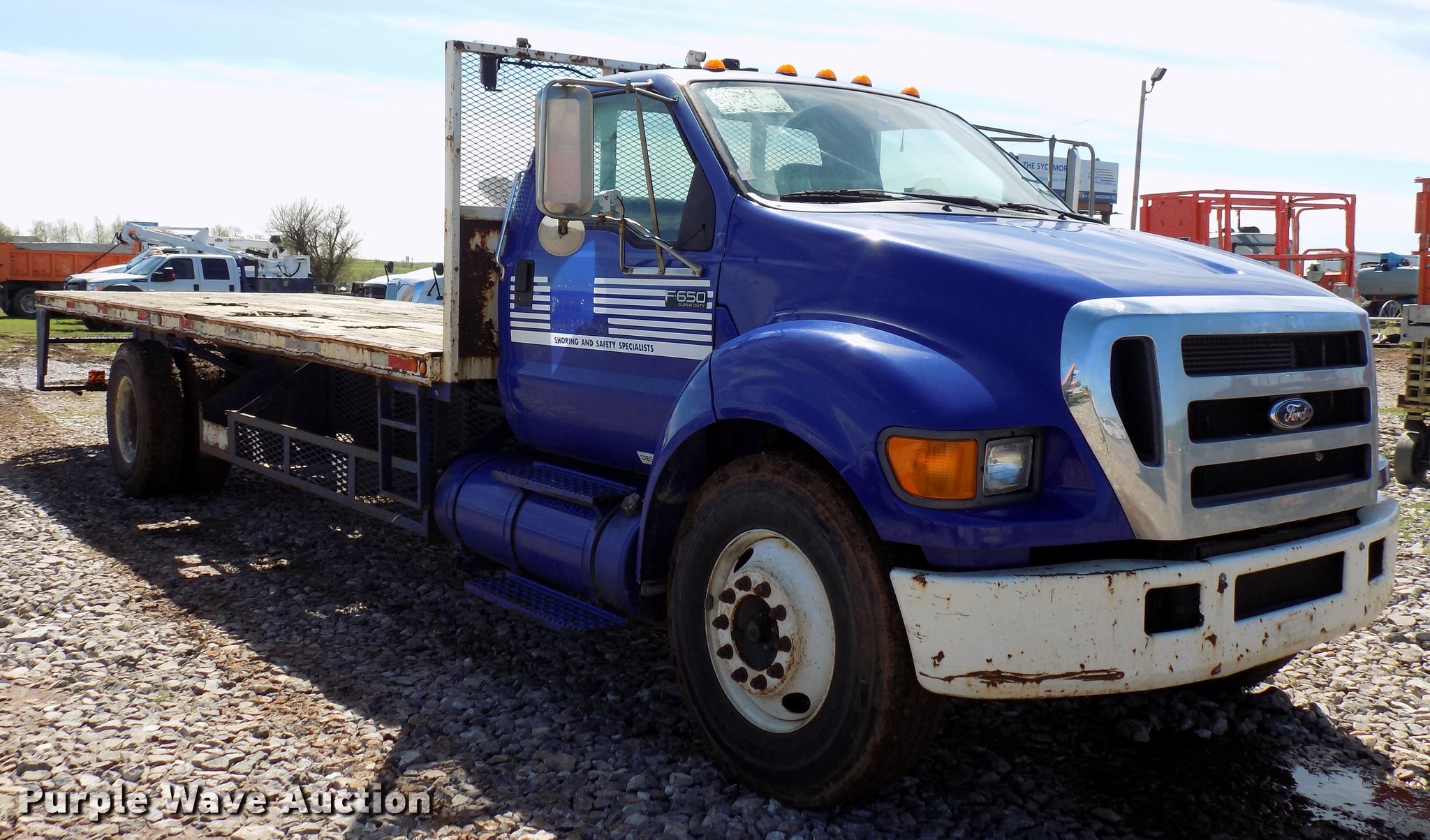 2004 Ford F650 Super Duty flatbed truck in El Reno, OK | Item DF4461