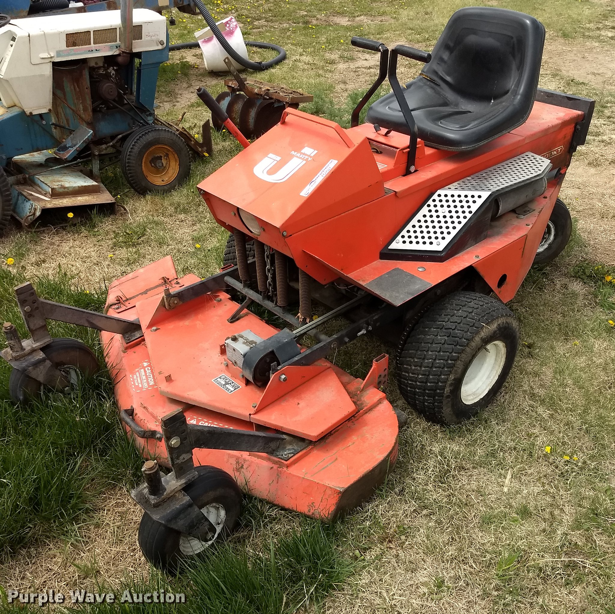 Marty J 1800KT ZTR lawn mower in Victoria, KS Item FG9327 sold