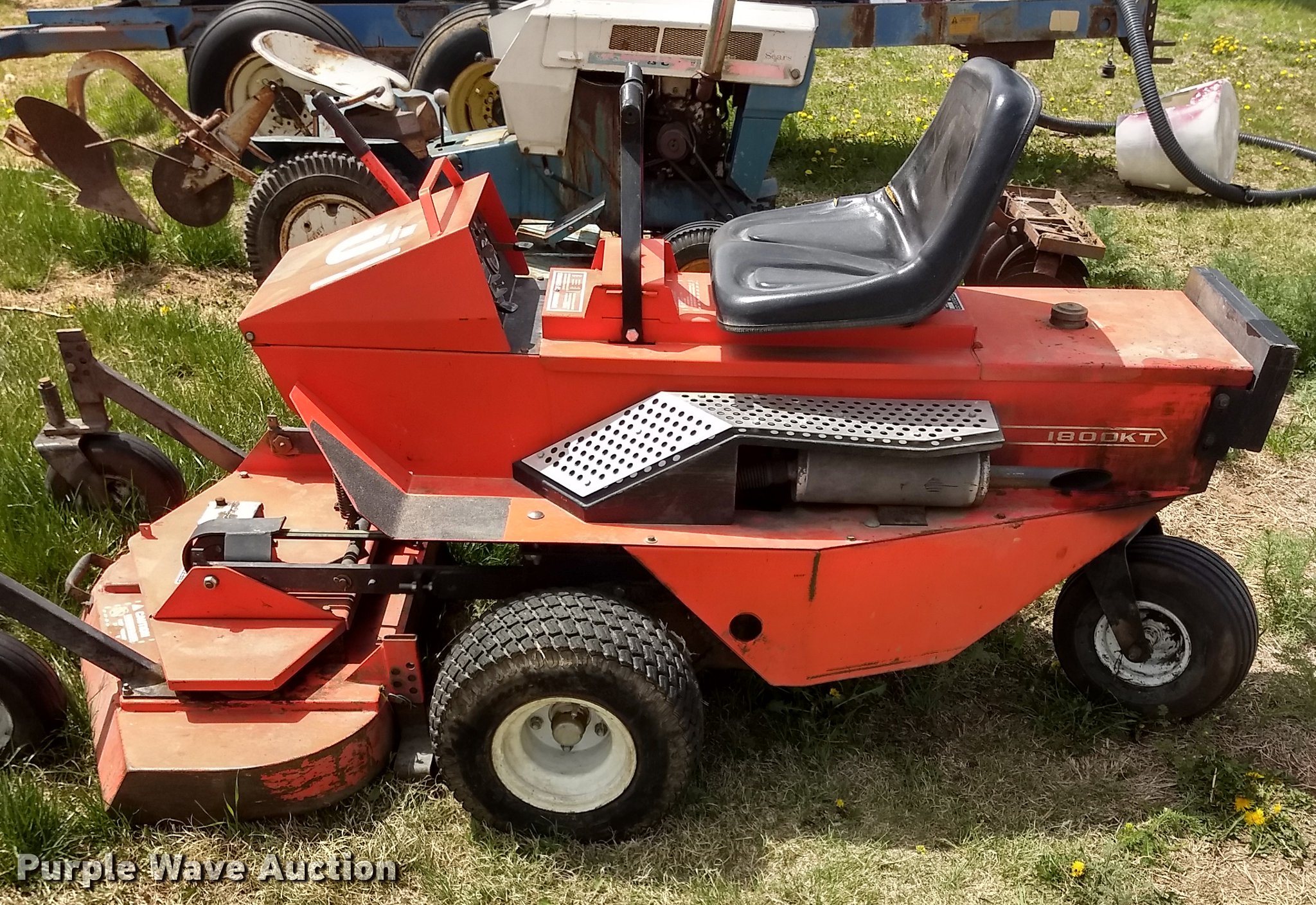 Marty J 1800KT ZTR lawn mower in Victoria, KS Item FG9327 sold