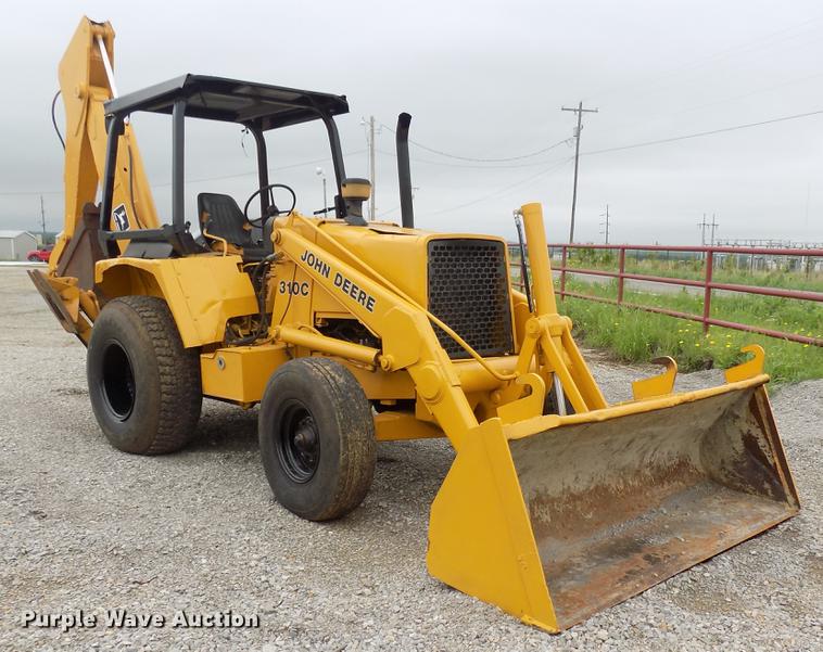 image for item DB9701 John Deere 310C backhoe