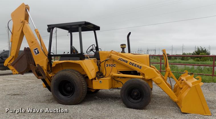 image for item DB9701 John Deere 310C backhoe
