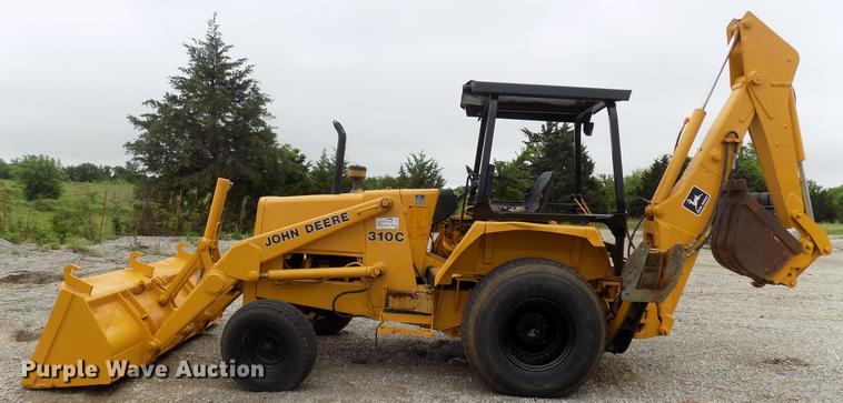 image for item DB9701 John Deere 310C backhoe