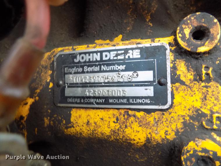 image for item DB9701 John Deere 310C backhoe