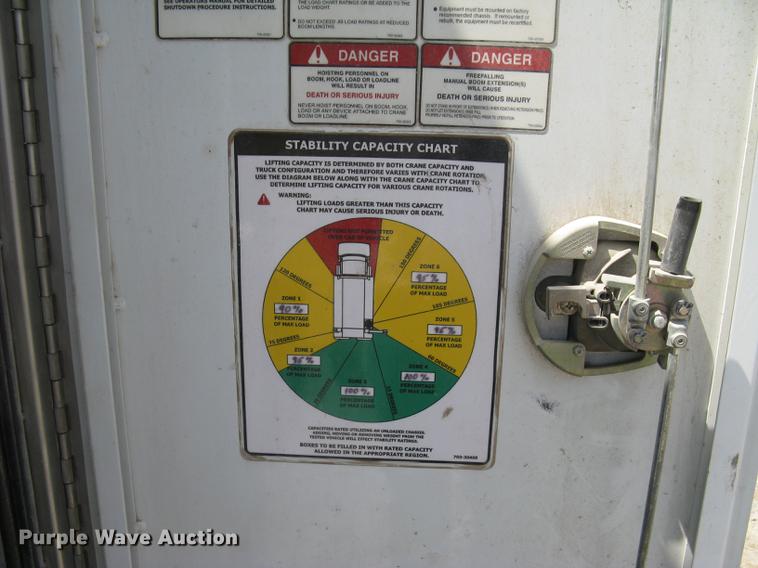 image for item DC1355 2008 Ford F750 Super Duty service truck