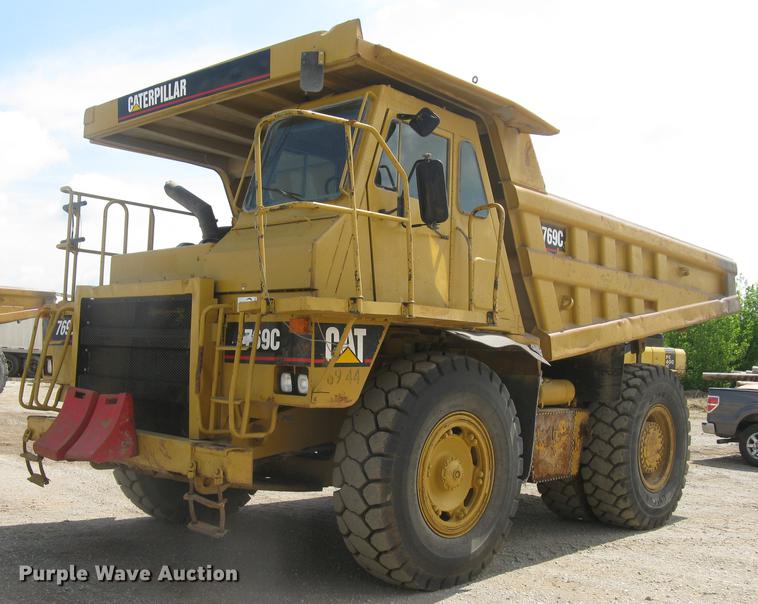 image for item DC1363 1993 Caterpillar 769C haul truck