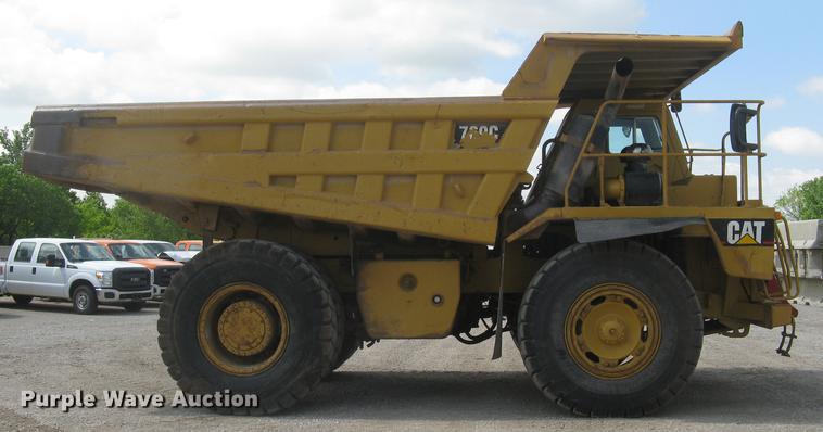 image for item DC1363 1993 Caterpillar 769C haul truck