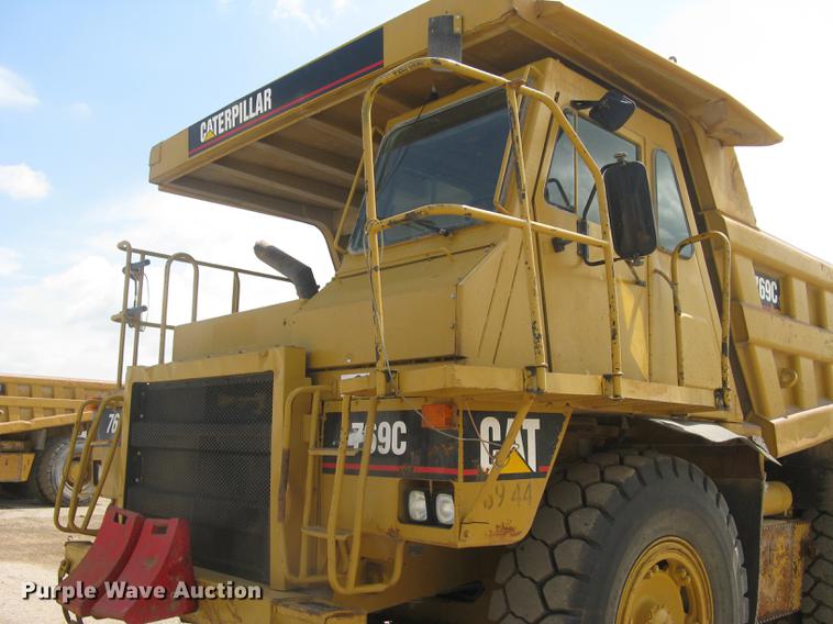 image for item DC1363 1993 Caterpillar 769C haul truck