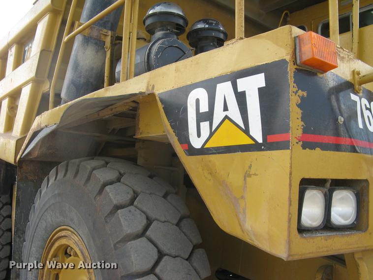 image for item DC1363 1993 Caterpillar 769C haul truck