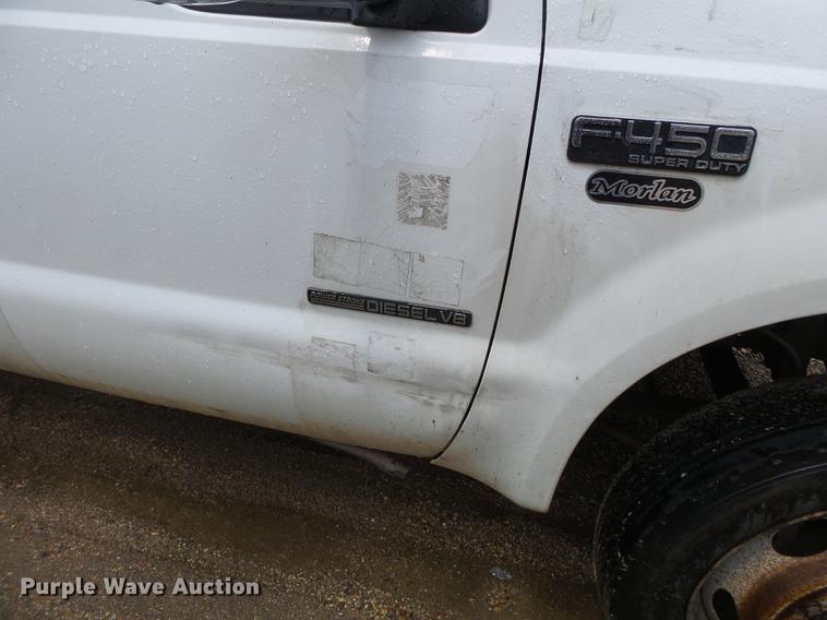image for item DD2266 2001 Ford F450 Super Duty flat bed truck