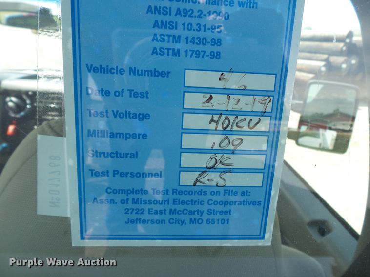 image for item DD2280 2008 Ford F550 Super Duty bucket truck