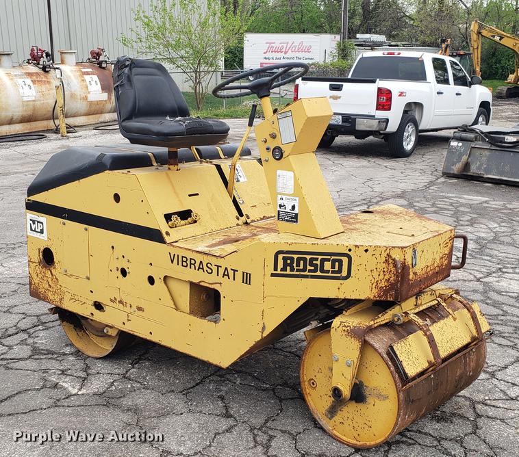 image for item DD4108 Rosco Vibrastat III double drum roller
