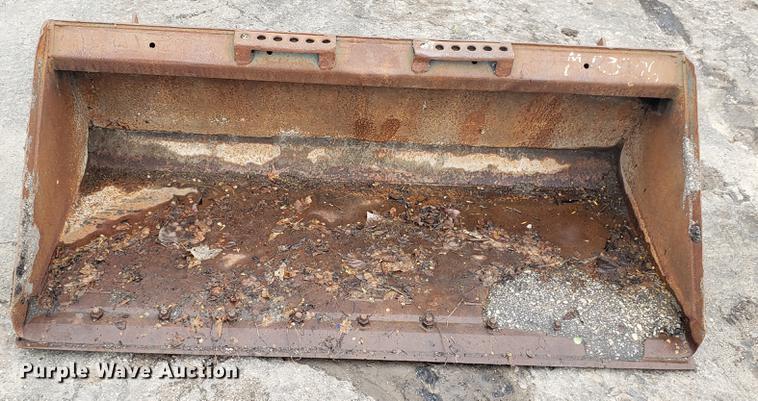 image for item DD4109 (2) skid steer buckets