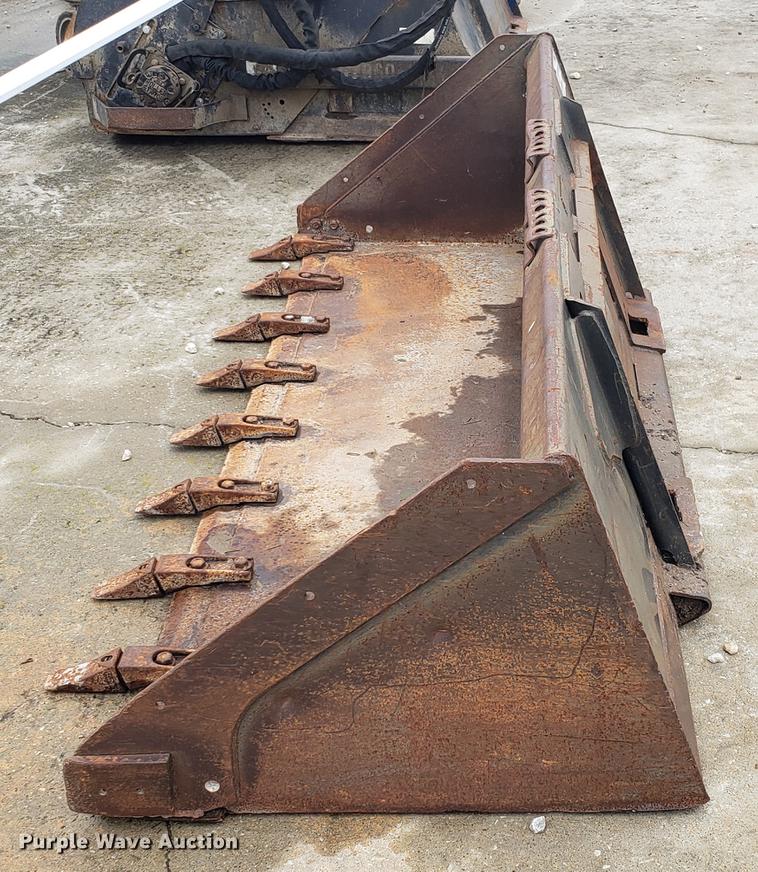 image for item DD4113 (2) skid steer buckets