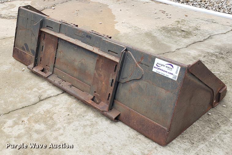 image for item DD4113 (2) skid steer buckets