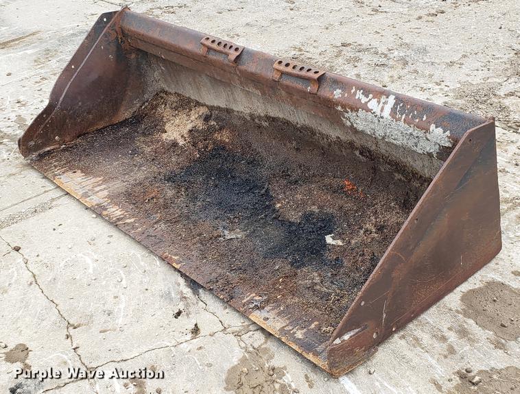 image for item DD4113 (2) skid steer buckets